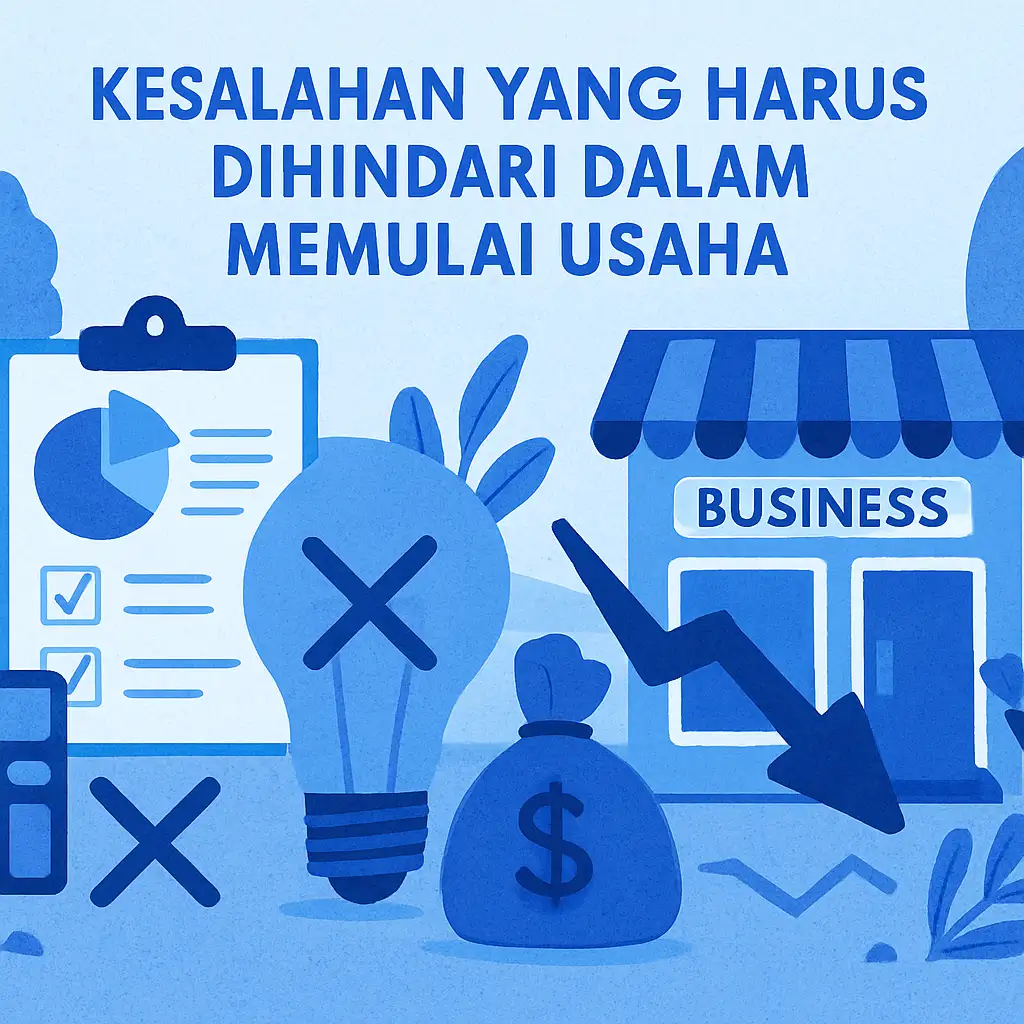Kesalahan yang Harus Dihindari dalam Memulai Usaha
